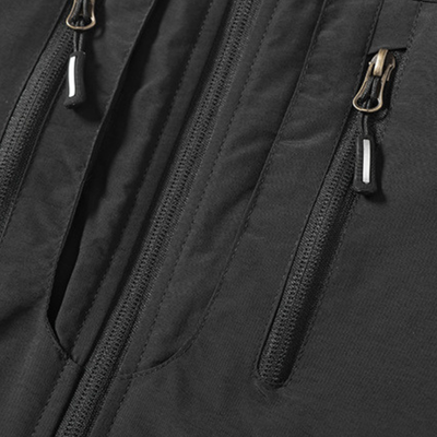 Fleece lined gilet mens