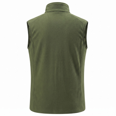 Fleece vest for walking