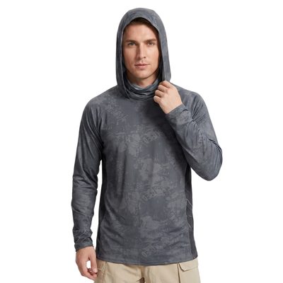 Sun hoodie with neck gaiter