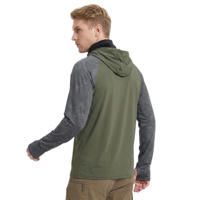 Sun hoodie with neck gaiter