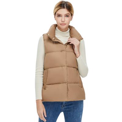 Winter down vest woman