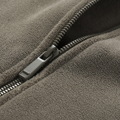 Mens fleece gilet three zipped pockets