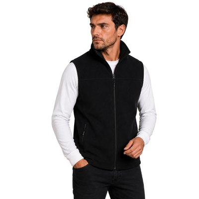Mens fleece gilet soft