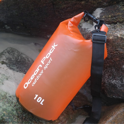 Drybag swimming