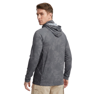 Sun hoodie with neck gaiter