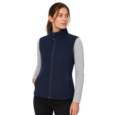 Lightweight fleece vest