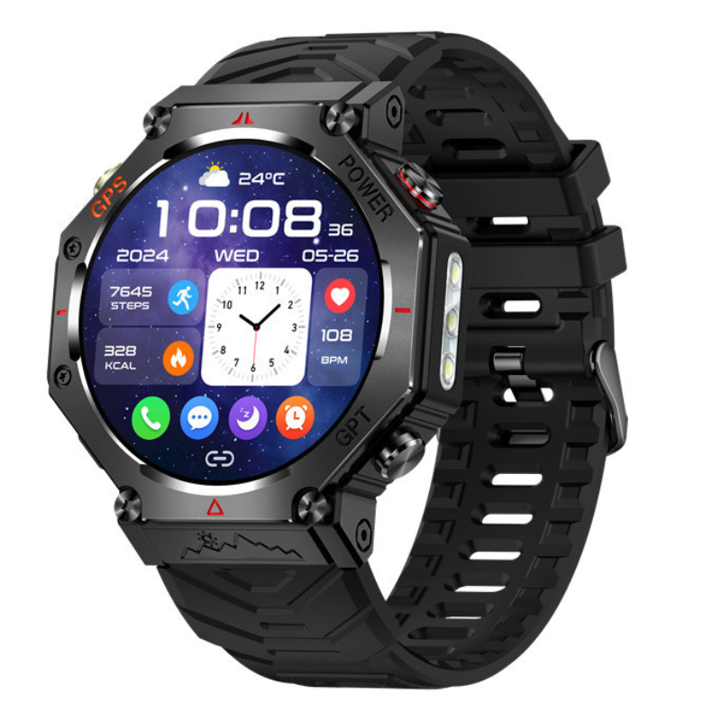 Shock resistant gps watch outdoor
