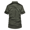 army cargo short sleeve shirt