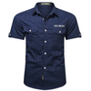 army cargo short sleeve shirt