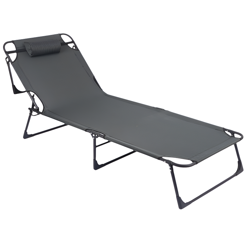 Army green camping beds