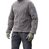 Army jacket velcro fleece