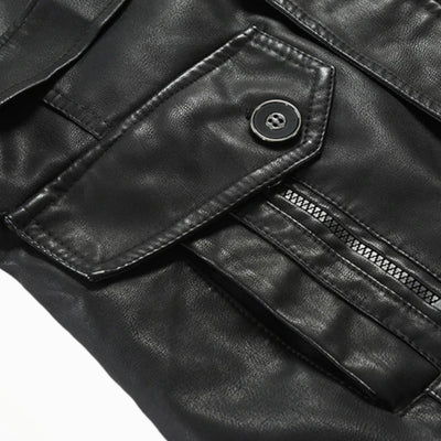Army Leather Jacket