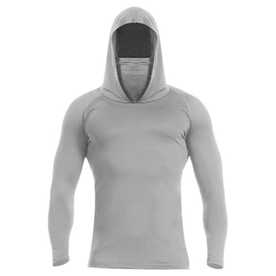 Army long sleeve hooded t shirt