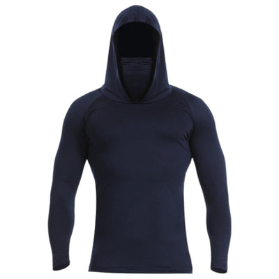 Army long sleeve hooded t shirt
