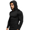 Army long sleeve hooded t shirt