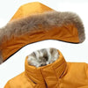 Army Parka Coat with Fur Hood