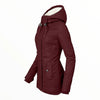 Army parka with fur hood
