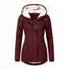 Army parka with fur hood