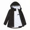 Army parka with fur hood