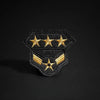 Army rank velcro patches
