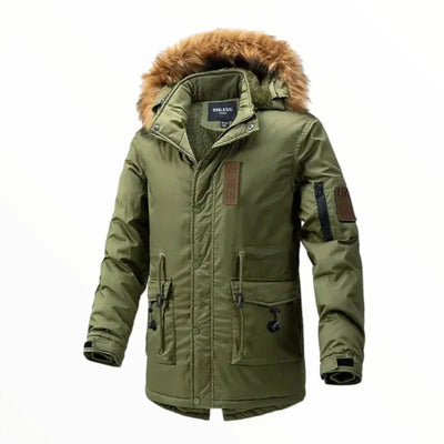 Army Style Parka Coat
