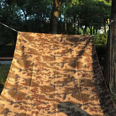 Bâche camouflage désert