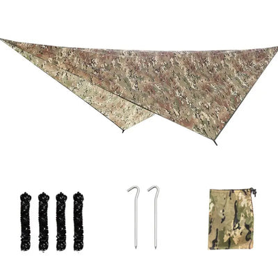 Bache camouflage militaire