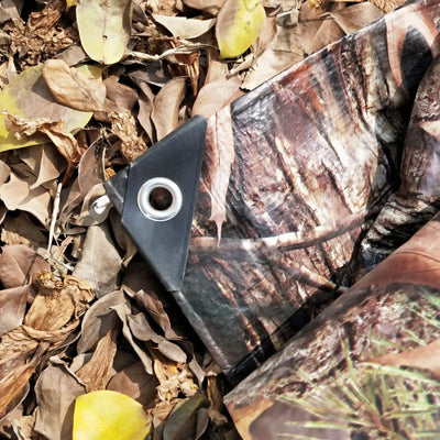 Bâche camouflage portable