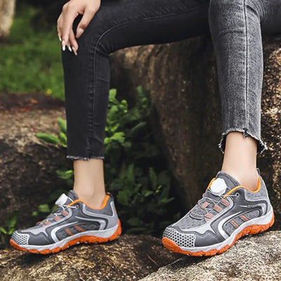 Basket pour running route foret chemin et randonnée femme