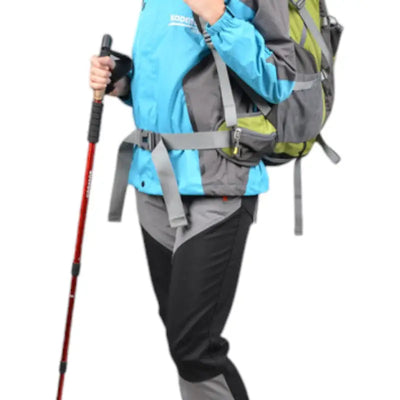 Bâton de marche nordique à ressort