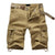 Belted Cargo Shorts Mens