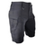Black camo shorts