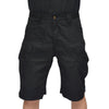 Black camo shorts