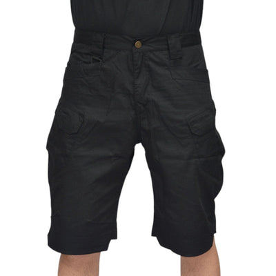 Black camo shorts