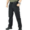Black combat trousers multi pocket