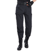 Black military combat trousers