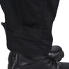 Black ripstop combat trousers