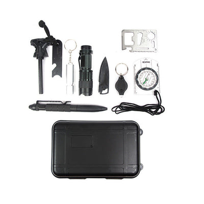 Black tactical kit