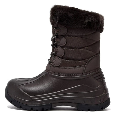 Bottes fourrées femme grand froid