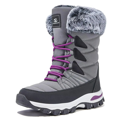 Bottes fourrées femme grand froid