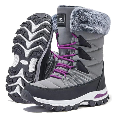 Bottes fourrées femme grand froid