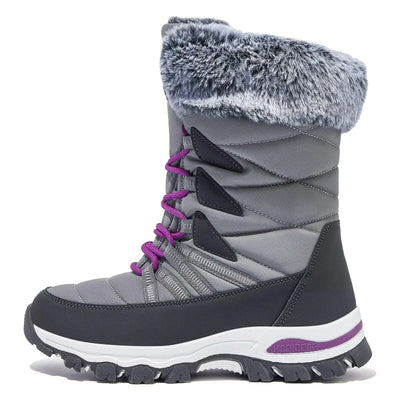 Bottes fourrées femme grand froid