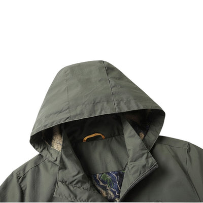 Breathable waterproof jacket military