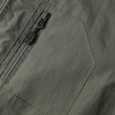 Breathable waterproof jacket military