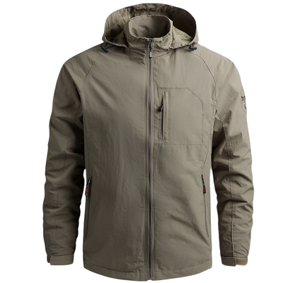 Breathable waterproof jacket military
