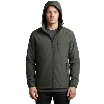 Breathable waterproof jacket military