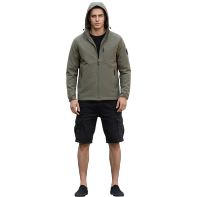 Breathable waterproof jacket military