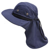 Bush hat with neck cover