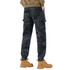 camo cargo pants with drawstring