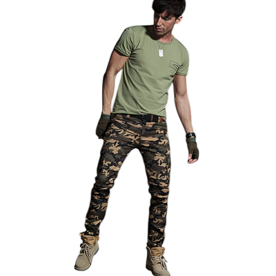Camo cargo pants skinny